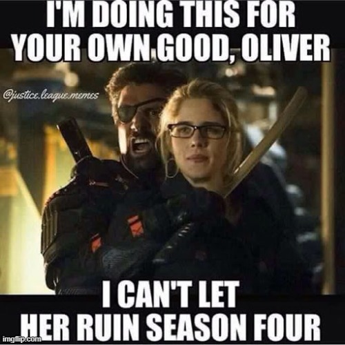 Slade is a Hero | image tagged in arrow | made w/ Imgflip meme maker