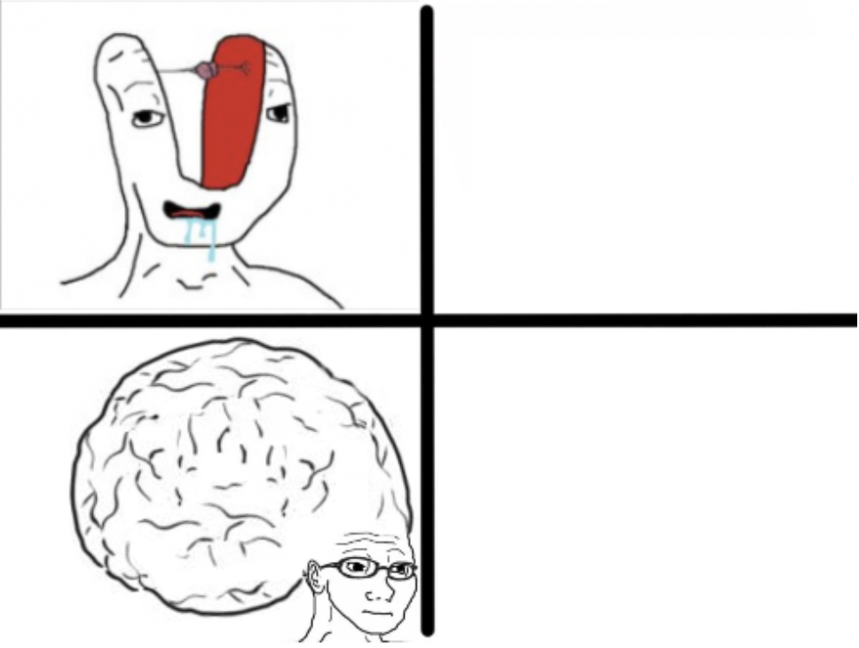 Big Brain Thinking Meme Generator - Imgflip