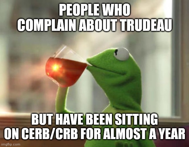 But That's None Of My Business (Neutral) Meme | PEOPLE WHO COMPLAIN ABOUT TRUDEAU; BUT HAVE BEEN SITTING ON CERB/CRB FOR ALMOST A YEAR | image tagged in memes,but that's none of my business neutral | made w/ Imgflip meme maker