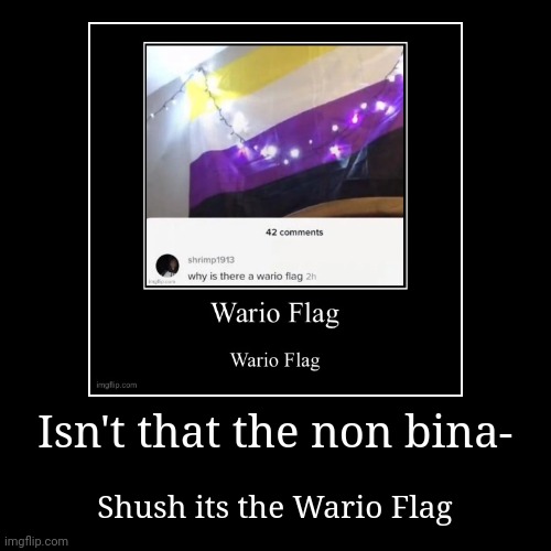 Wario | image tagged in funny,demotivationals | made w/ Imgflip demotivational maker