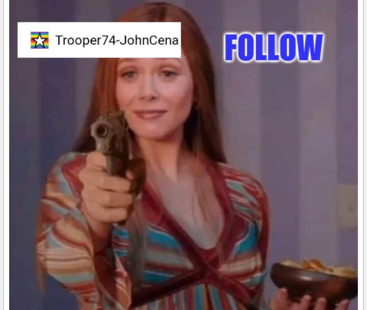 Trooper74-JohnCena announcement page Blank Meme Template