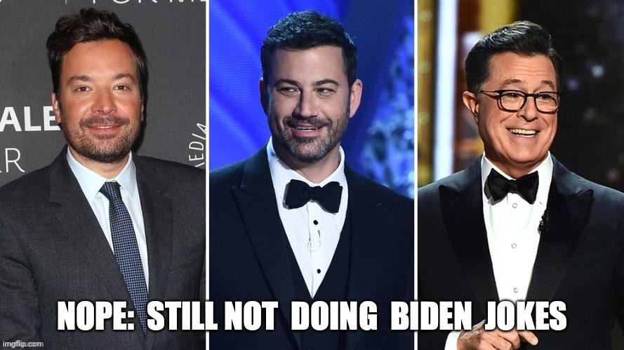 "Comedy" | image tagged in jimmy kimmel,jimmy fallon,libtards | made w/ Imgflip meme maker