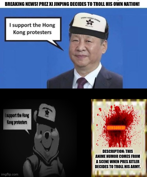 Troll Meme -  Hong Kong