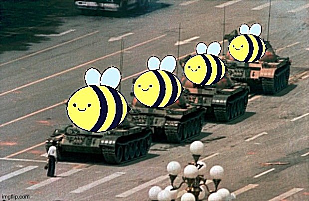 . | image tagged in beez/kami propaganda tanks | made w/ Imgflip meme maker