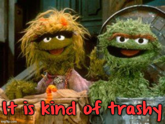 Talk trashy to me Panfilita | It is kind of trashy | image tagged in talk trashy to me panfilita | made w/ Imgflip meme maker