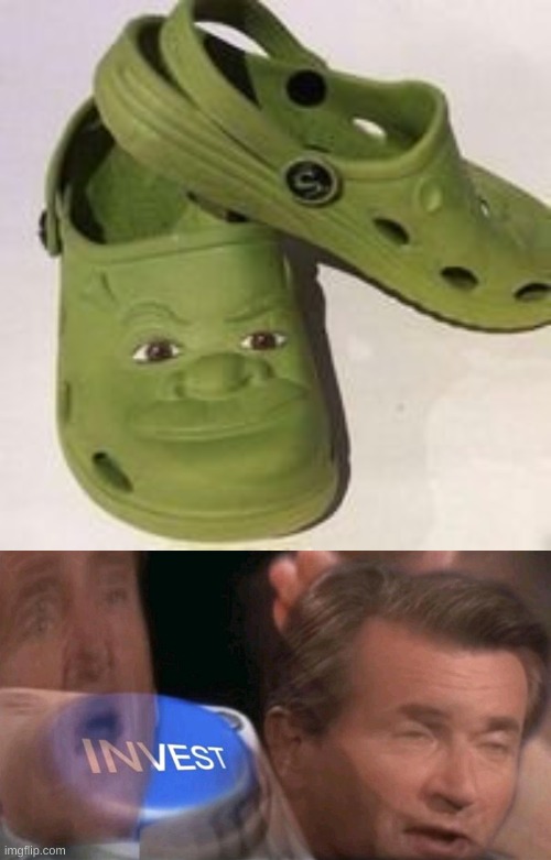 shrek crocs??? | image tagged in crocs,shrek | made w/ Imgflip meme maker