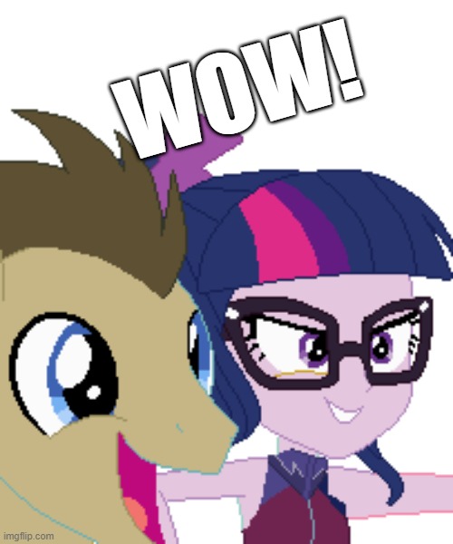 now put the brain in the rocket | WOW! | image tagged in my little pony,equestria girls | made w/ Imgflip meme maker