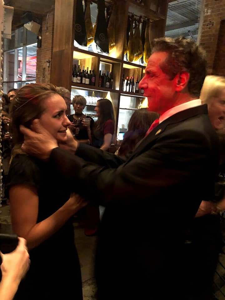 Creepy Cuomo Blank Meme Template
