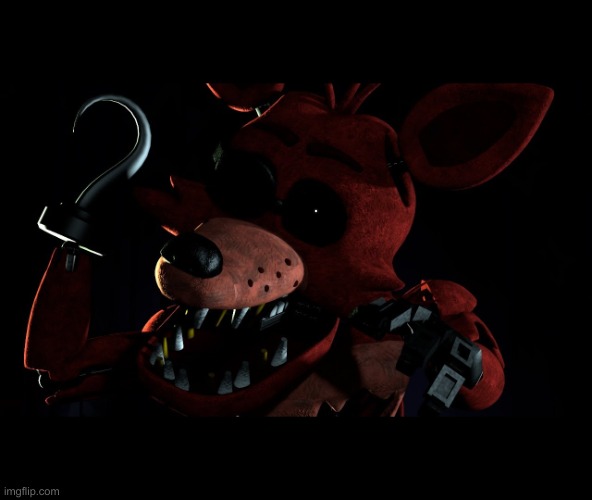 Fnaf in a nutshell | image tagged in foxy boi | made w/ Imgflip meme maker