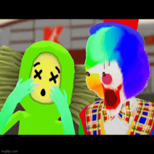 vr kmart clowns | image tagged in gifs,funny | made w/ Imgflip images-to-gif maker