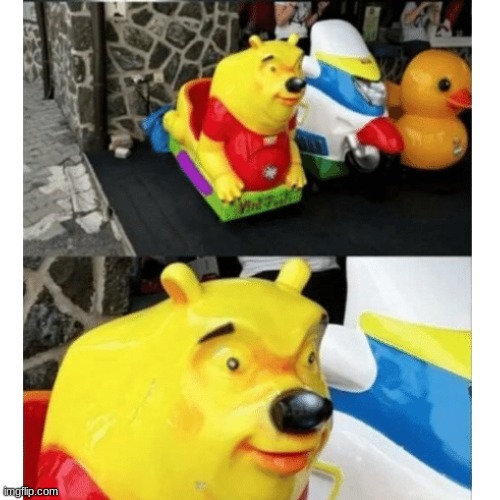 winnie the pooh | image tagged in winnie the pooh,wierd,lol,memes,cursed | made w/ Imgflip meme maker