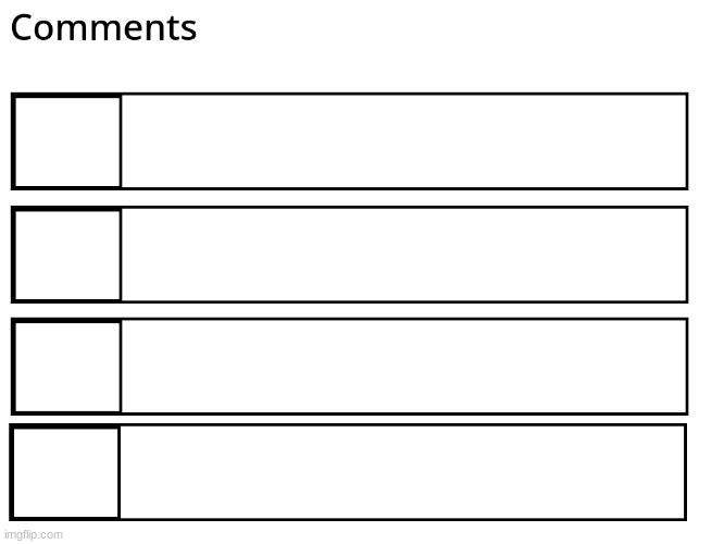 High Quality flipbooks comments Blank Meme Template