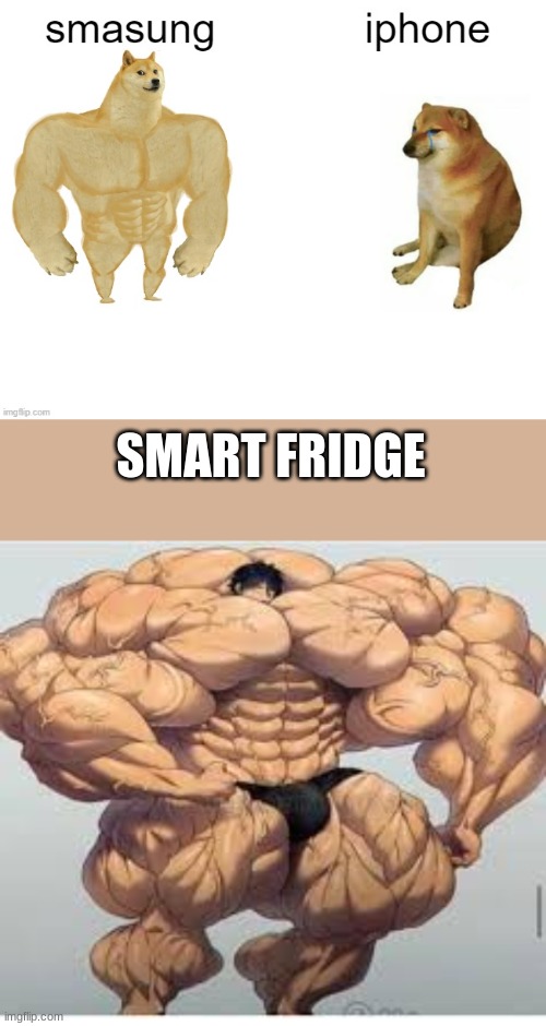 SMART FRIDGE | image tagged in mistakes make you stronger | made w/ Imgflip meme maker