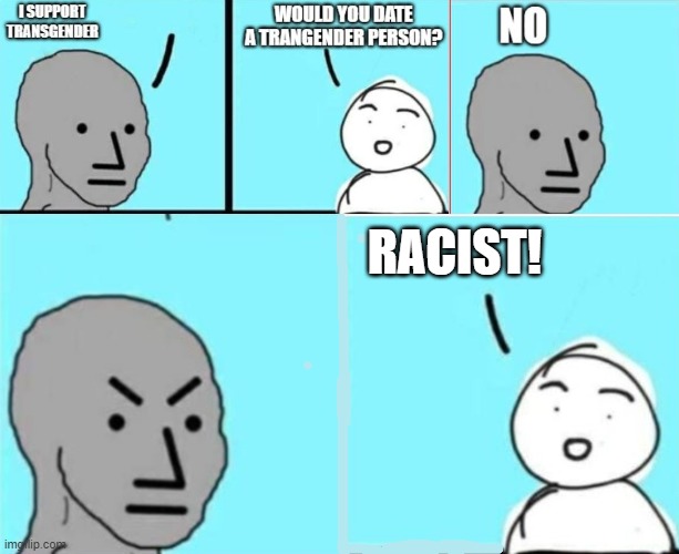Using the liberals tactics against them... | RACIST! | image tagged in liberals,racism | made w/ Imgflip meme maker