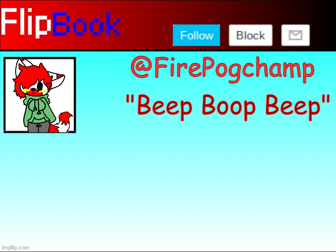 Lit's flipbook Blank Meme Template