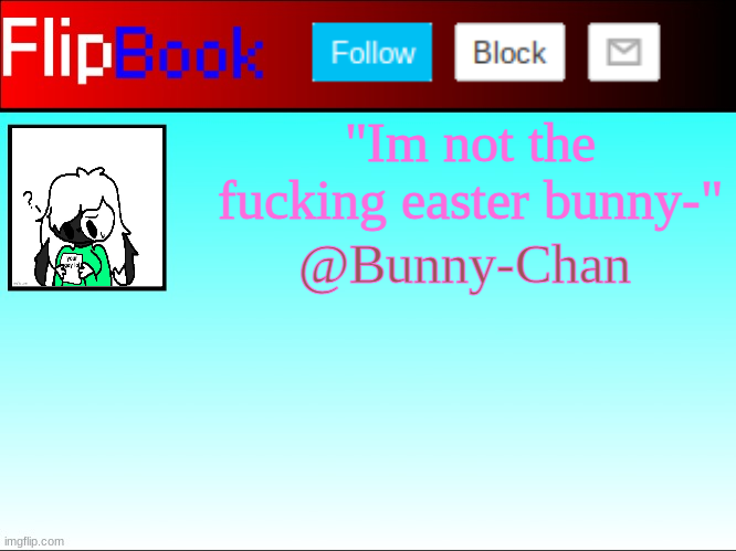 Poff Flipbook Blank Meme Template