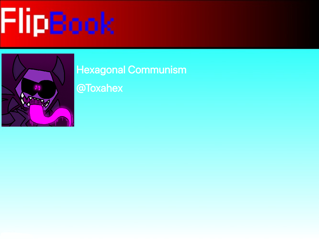 Hex in FlipBook Blank Meme Template