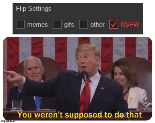 Yeah it didn't work | image tagged in you weren't supposed to do that,nsfw,oh wow are you actually reading these tags,memes | made w/ Imgflip meme maker