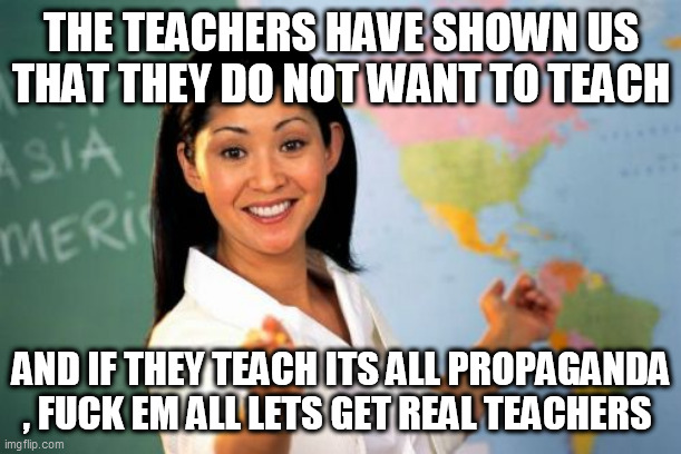 Unhelpful High School Teacher Meme - Imgflip