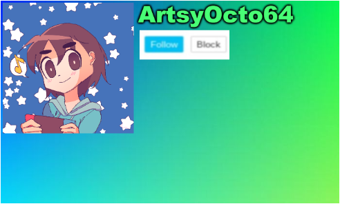 ArtsyOcto's 2nd Announcement Template Blank Meme Template