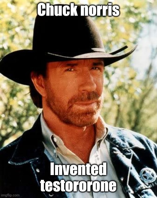 Chuck Norris 3 | Chuck norris; Invented testororone | image tagged in memes,chuck norris,funy memes | made w/ Imgflip meme maker