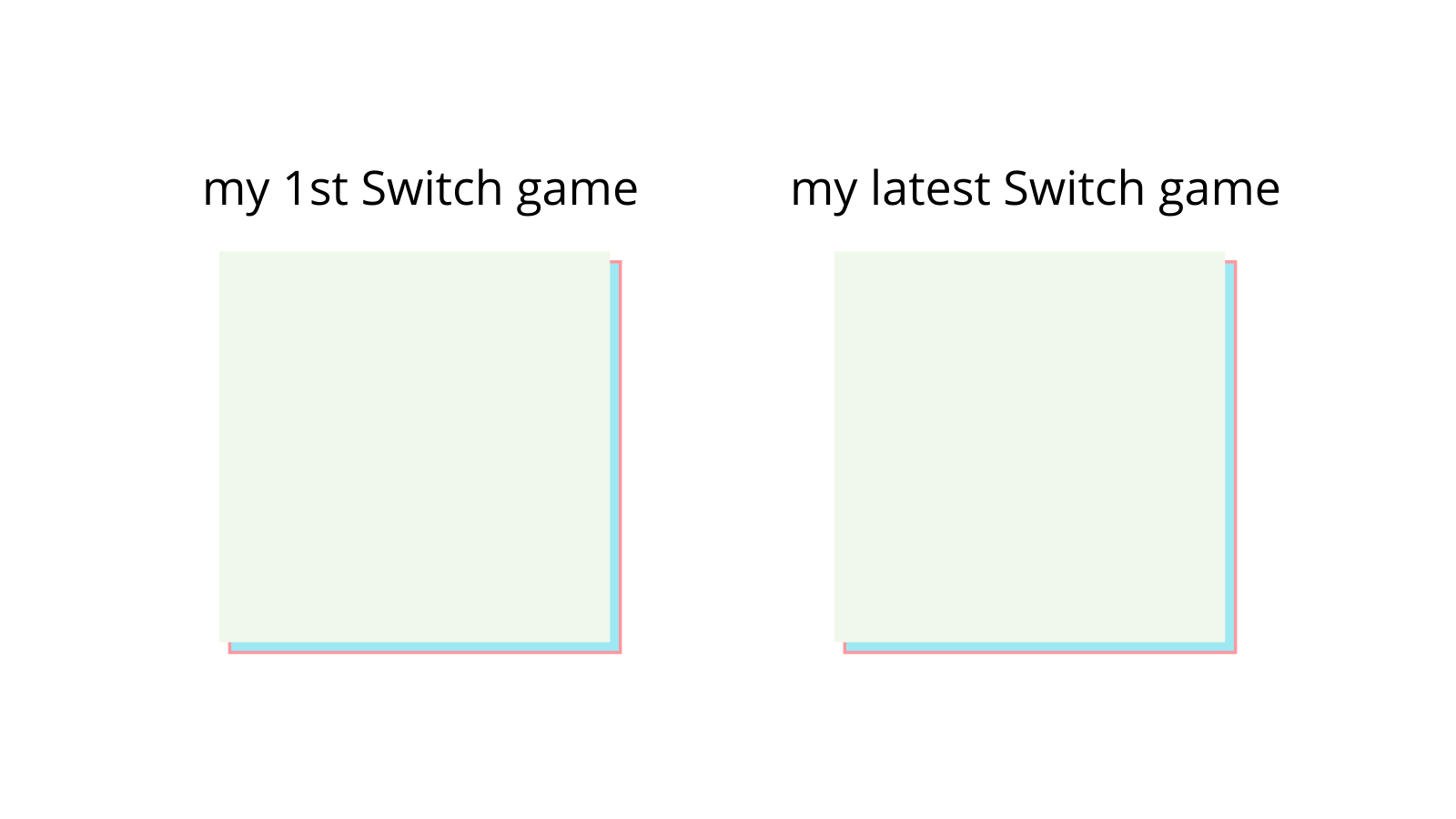 High Quality First and latest Switch game Blank Meme Template
