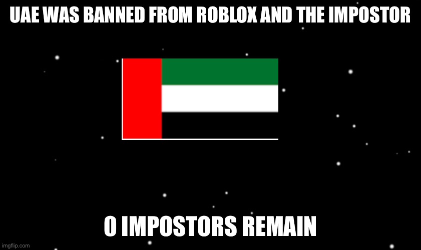 Among Us Ejected Imgflip - did uae ban roblox