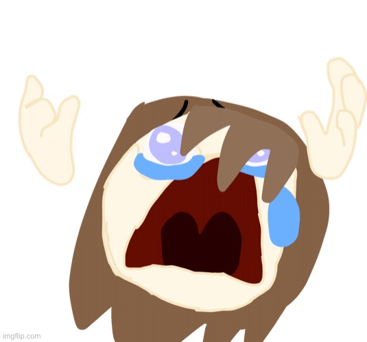 A | image tagged in fakie crying because she trash | made w/ Imgflip meme maker