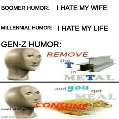 Gen Z Humor | image tagged in gen z,never gonna give you up,never gonna let you down,never gonna run around,and desert you | made w/ Imgflip meme maker