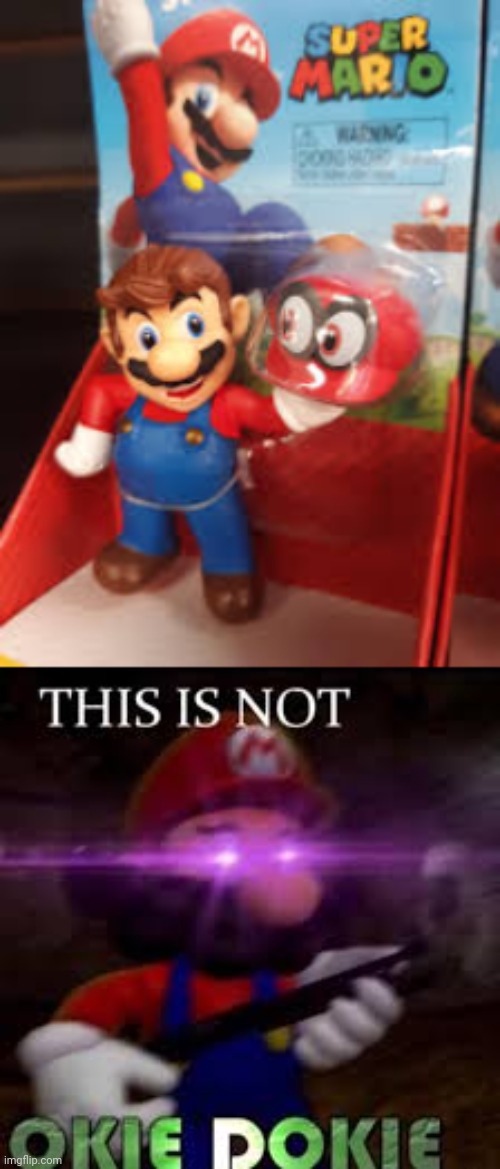 So close Super Mario | image tagged in this is not okie dokie,you had one job,super mario odyssey,meme,memes,gaming | made w/ Imgflip meme maker