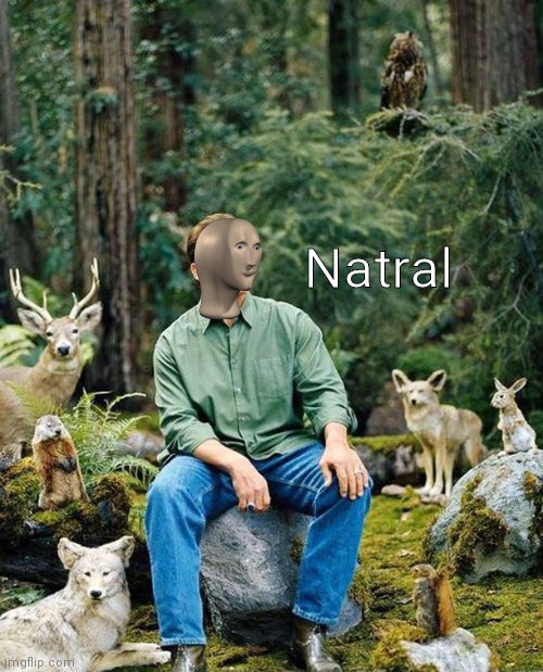 Natral | image tagged in arnold nature | made w/ Imgflip meme maker