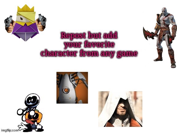 Repost each time | image tagged in god of war,msmg | made w/ Imgflip meme maker
