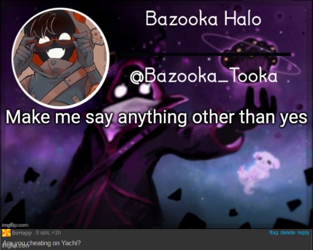 THE WATERMARK REEEEEEEEEEEEEEEEEEEEEEEEEE, just check Bazooka's images and my first 5 comments | made w/ Imgflip meme maker