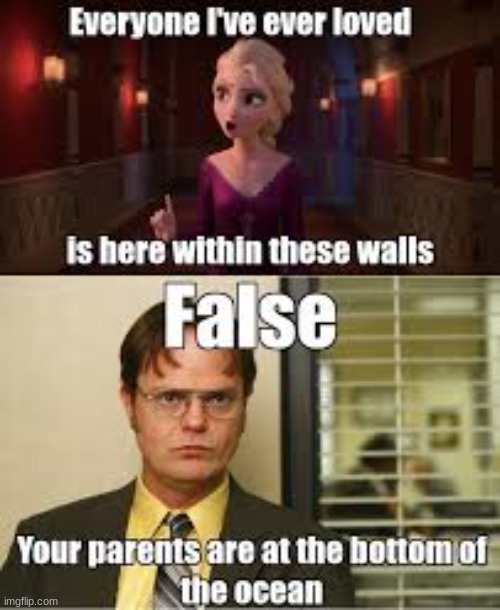 FALSE | image tagged in frozen | made w/ Imgflip meme maker