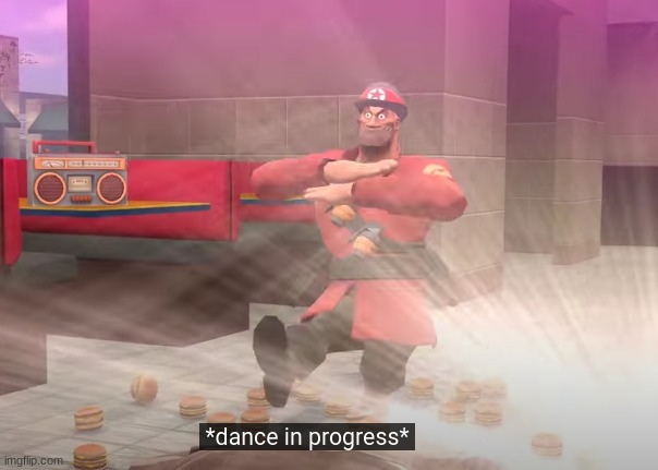 High Quality Dance in progress Blank Meme Template