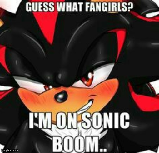 SoNiC MeMeS - blushing meme with shadow !  Shadow the hedgehog, Sonic,  Sonic the movie