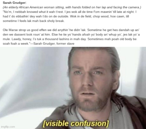 huh... | image tagged in visible confusion,obiwan | made w/ Imgflip meme maker