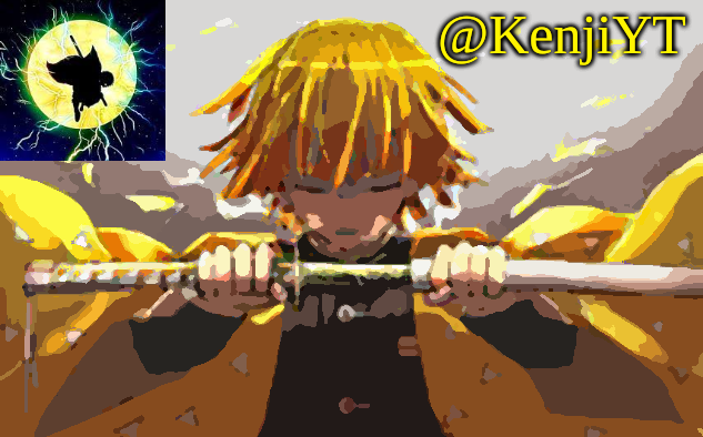 Zenitsu temp Blank Meme Template