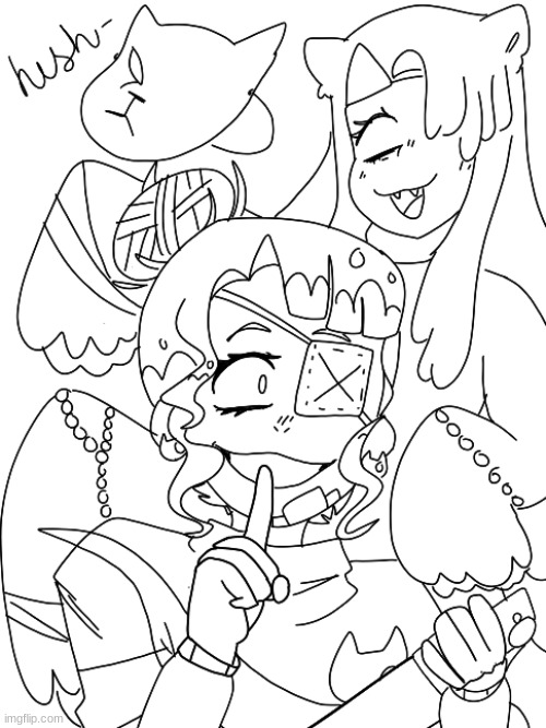 My OC Aiko and Ruby- | made w/ Imgflip meme maker