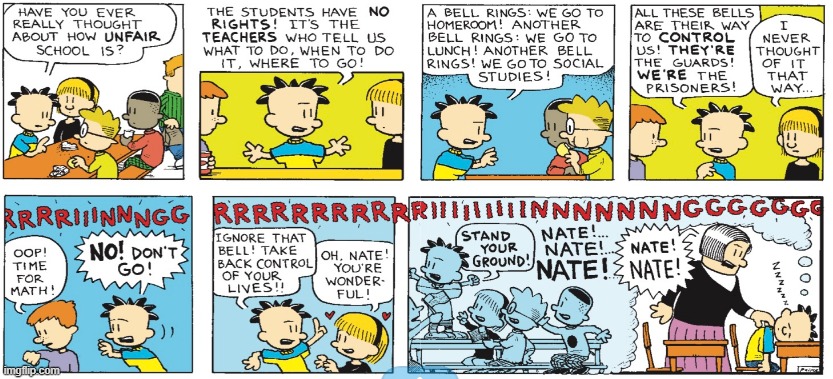 image tagged in comics/cartoons,big nate,no no hes got a point,he's right you know,stop reading the tags,funny | made w/ Imgflip meme maker