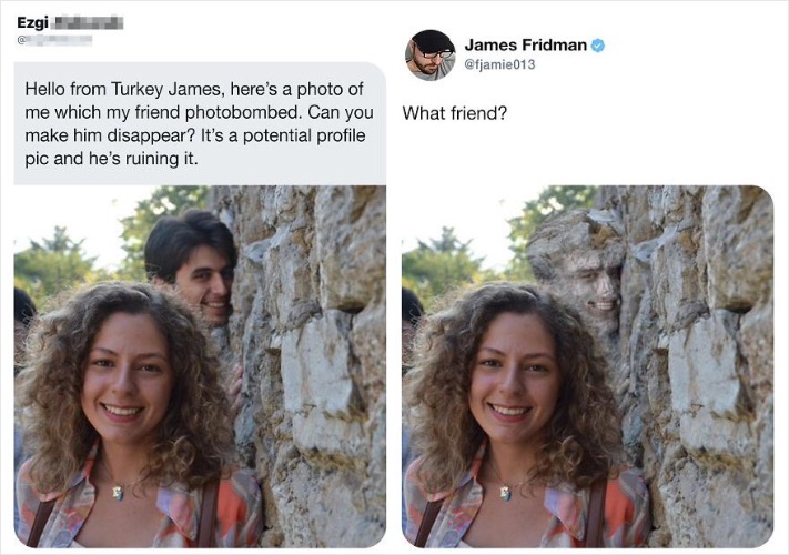 Photobomb | image tagged in funny tweets,reposts | made w/ Imgflip meme maker