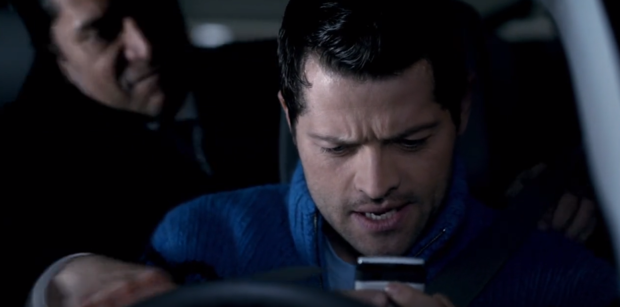 High Quality Someone in the backseat spn Blank Meme Template
