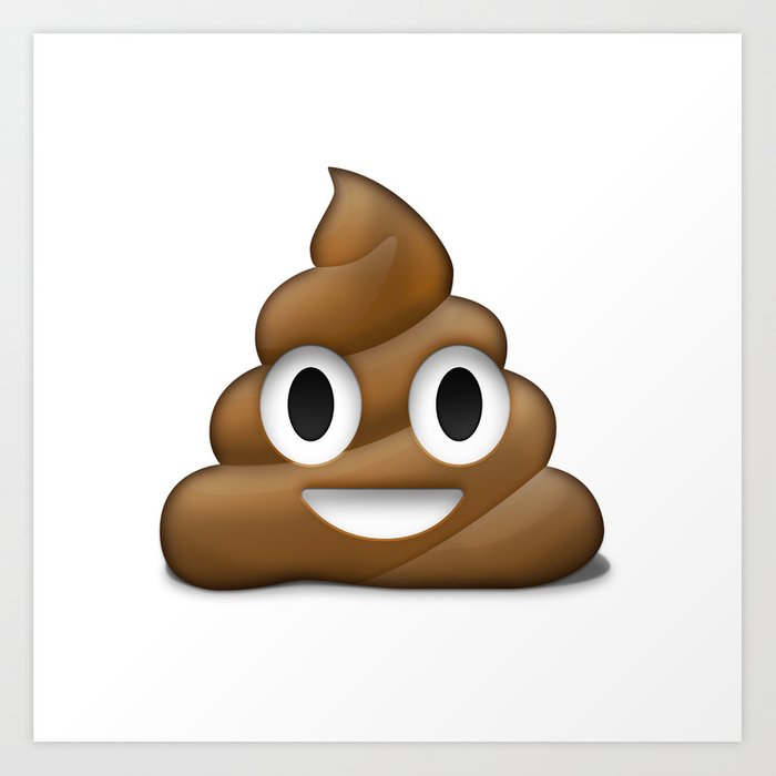 Smiling Emoji Poop Blank Meme Template