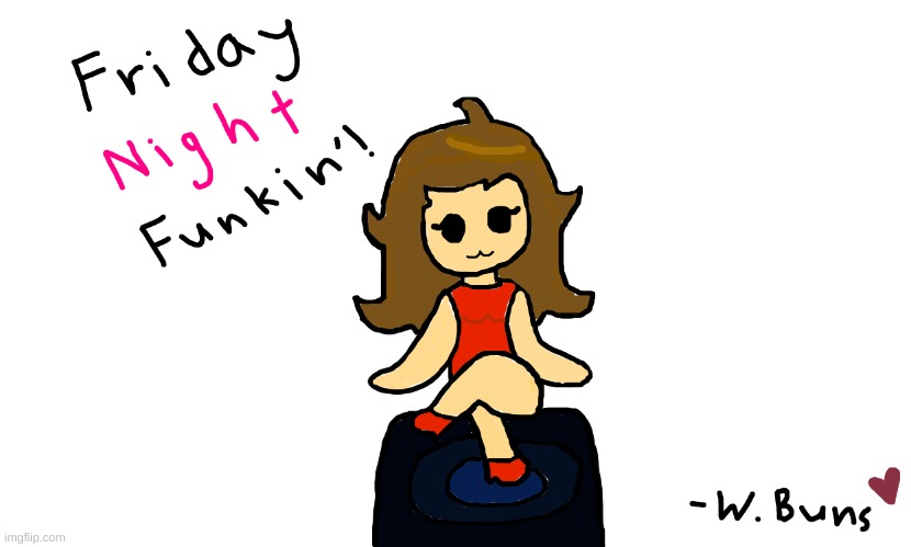 This took so long but..(Friday Night Funkin'!) | image tagged in cute,friday night funkin,drawings | made w/ Imgflip meme maker
