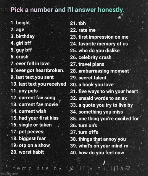 I might not answer some for reasons | made w/ Imgflip meme maker