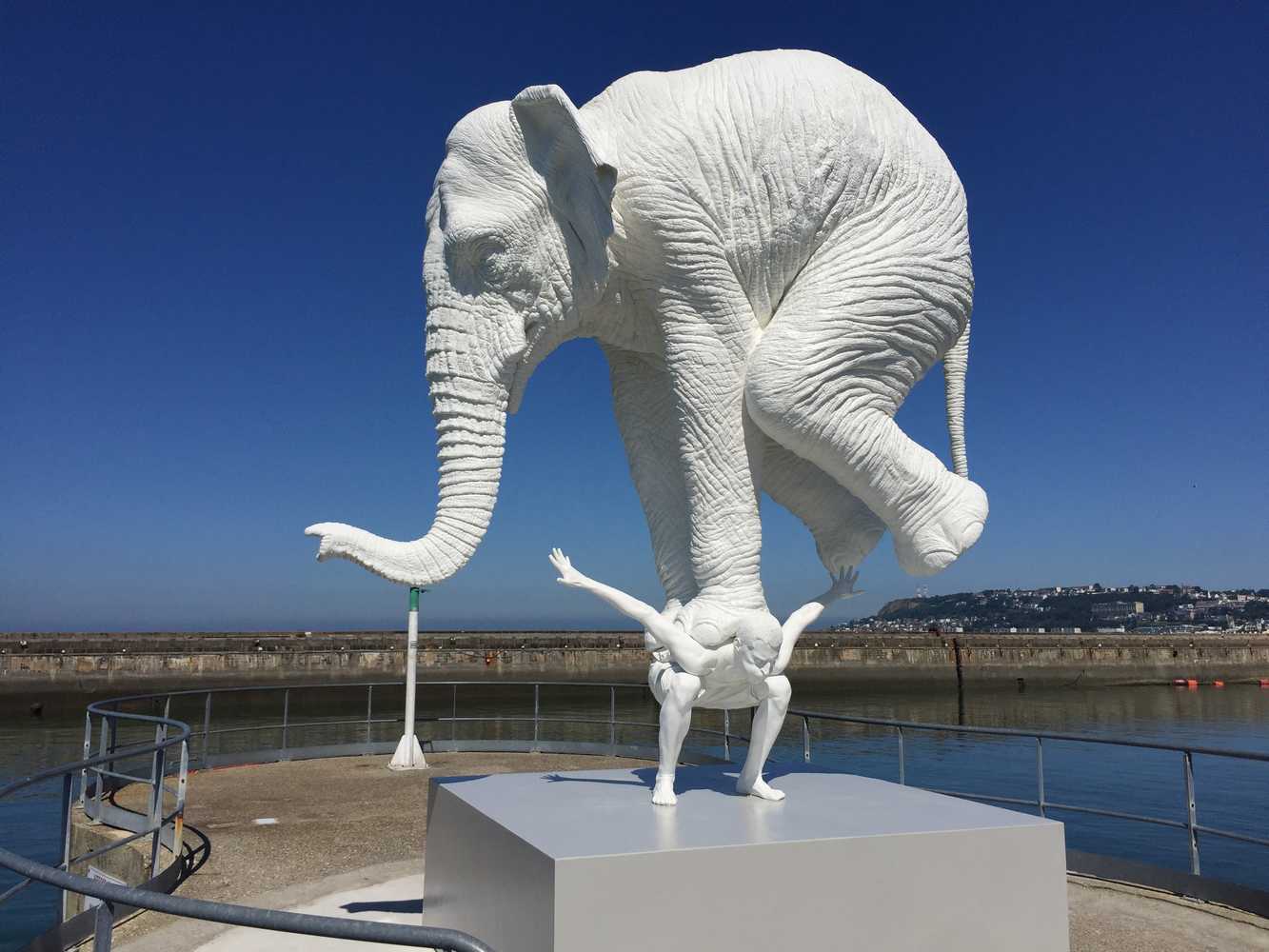Elephant statue Blank Meme Template