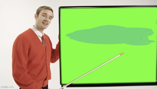 High Quality Pewds shares a lesson Blank Meme Template