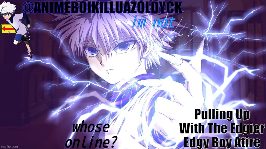 yuh | im not; whose online? | image tagged in yuh | made w/ Imgflip meme maker