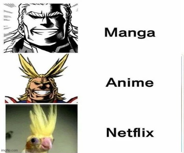 can someone check on all might?! | image tagged in anime meme,bnha,mha,manga anime netflix adaption | made w/ Imgflip meme maker