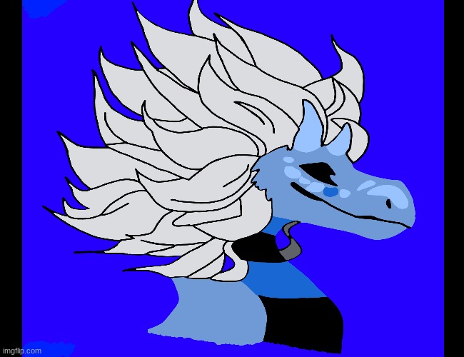 I don't know why i posted this. it is one of my best drawings and i wanted to show you guys. this is Zym from The Dragon Prince. | image tagged in drawing | made w/ Imgflip meme maker